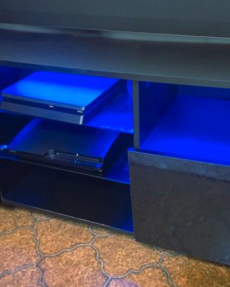 Mobile tv con luci led