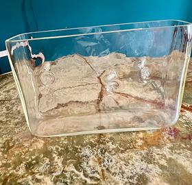 Vaso Repetai in vetro di Murano Renato Toso 1964