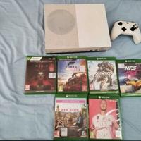 Xbox one s 500 gb, 1 controller, kinect, 5+ giochi