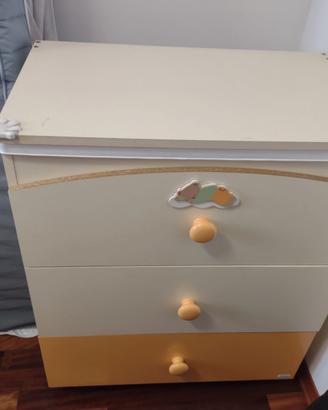 Cassettiere per cameretta dei Bambini