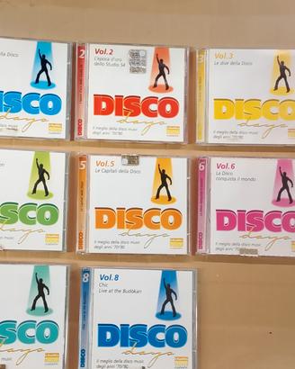 Raccolta di musica Disco 70/80 (8 CD)