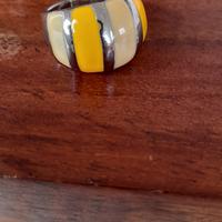 ANELLO METALLO E SMALTI