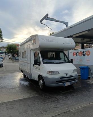 Camper Mobilvetta Fiat con clima