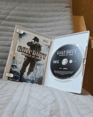 Videogioco Call of Duty World at War WII  Nintendo