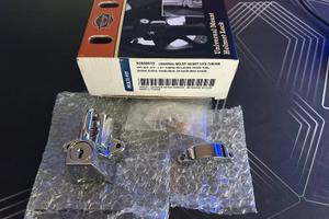 Universal Mount Helmet Lock Chrome Harley Davidson