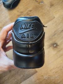 Air Max Classic nere pelle 44 