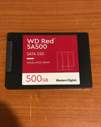 Ssd WD Red professionale Nas 500gb