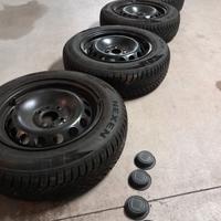 Gomme invernali con cerchi Fiat