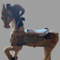 Cavallo in legno.