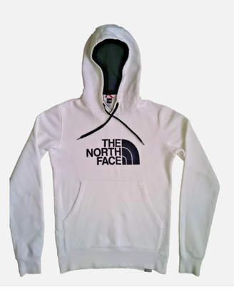Felpa The North Face bianca/nera Taglia XS