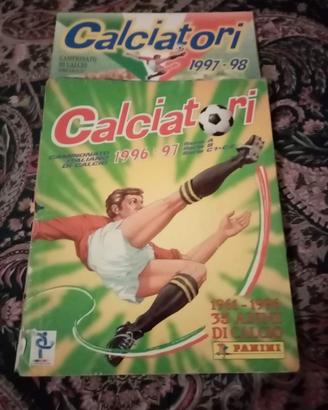 Collezione album figurine calciatori campionati 96