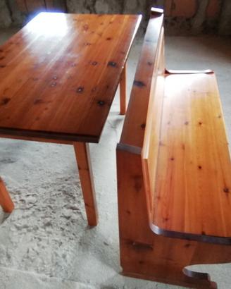  Tavolo e Panca  per Rustico 
