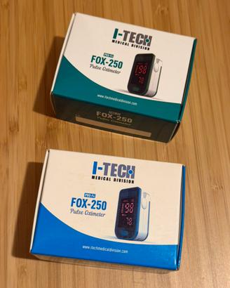 2 Pulsossimetro Fox 250 I-Tech saturimetri