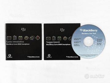 Manuale Blackberry Curve 8900 Smartphone + CD