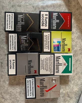 Lotto pacchetti marlboro rari