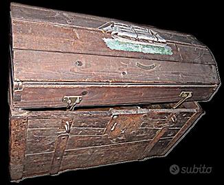 VECCHIO BAULE NAVALE RESTAURATO