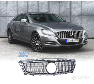 GRIGLIA MERCEDES CLS C218 11-14 LOOK GT NERO CROMA