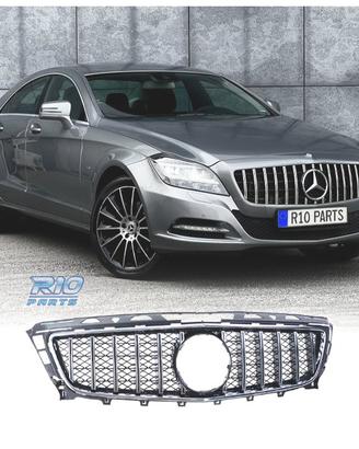 GRIGLIA MERCEDES CLS C218 11-14 LOOK GT NERO CROMA