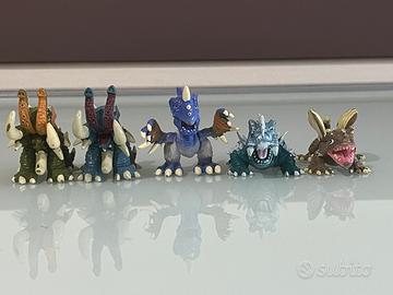 Lotto 5 Personaggi Mostri Creature Mutanti Edicola
