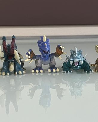 Lotto 5 Personaggi Mostri Creature Mutanti Edicola