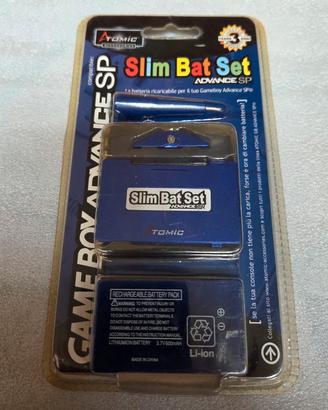 batteria e sportellino game boy advance sp
