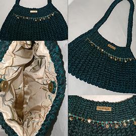 borsa in fettuccia fatta a mano