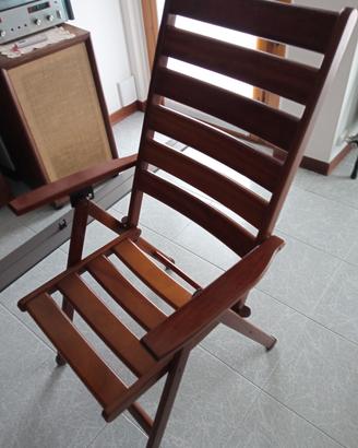 Poltrona legno Teck