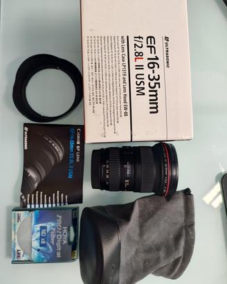 Canon EF 16-35 2.8 II  + Filtro ND 8
