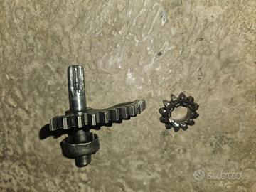 blocco vespa special 50 ingranaggio messa in moto