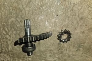 blocco vespa special 50 ingranaggio messa in moto