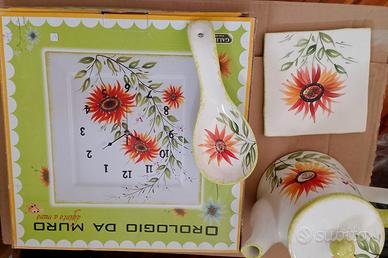 set brocca poggia mestolo mattonella