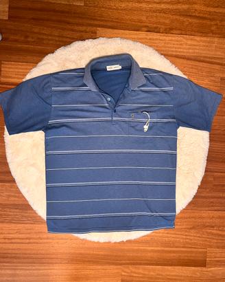 Polo Gold Men a righe blu