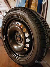 Ruota completa (Pirelli)195/55/16 5*105 +chiave