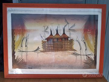 Quadro arte africana