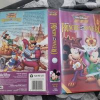 VHS Topolino e La Sirenetta (leggi descrizione)