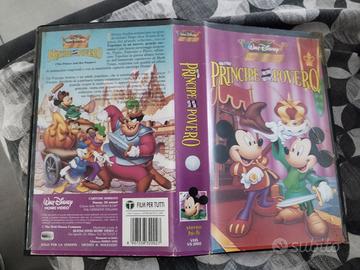 VHS Topolino e La Sirenetta (leggi descrizione)
