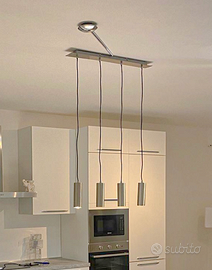 Trio Leuchten Marley lampadario pendente 4 luci