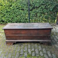 Baule cassapanca antica