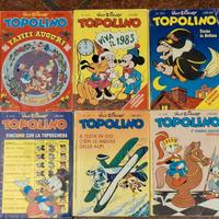 Lotto 6 Topolino anni ’80