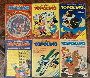 Lotto 6 Topolino anni ’80