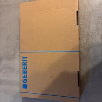 Coppia placche wc geberit sigma cromo lucido