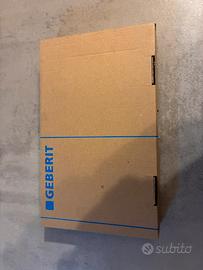 Coppia placche wc geberit sigma cromo lucido