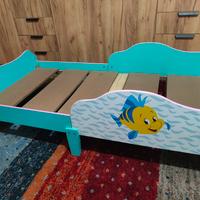 lettino Disney Ariel da bambina 3 anni - 6/7 anni