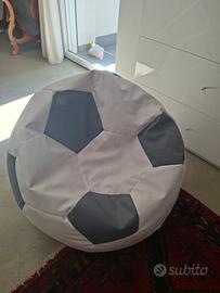 poltrona pouf palla da calcio