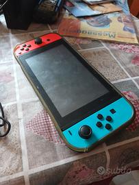 nintendo switch prima generazione con 2 giochi