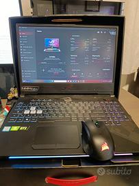 ASUS rog strix Scar II GL504GW 15.6' + mouse Corsa