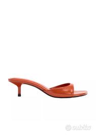 Scarpe sandalo mule zara 38 nuovo arancio