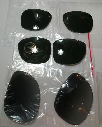 Ricambi vetri occhiali da sole Rayban