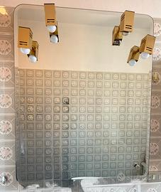 Specchiera con luci dimmerabili