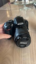 Nikon d3400 kit base+ obiettivo 10/20
